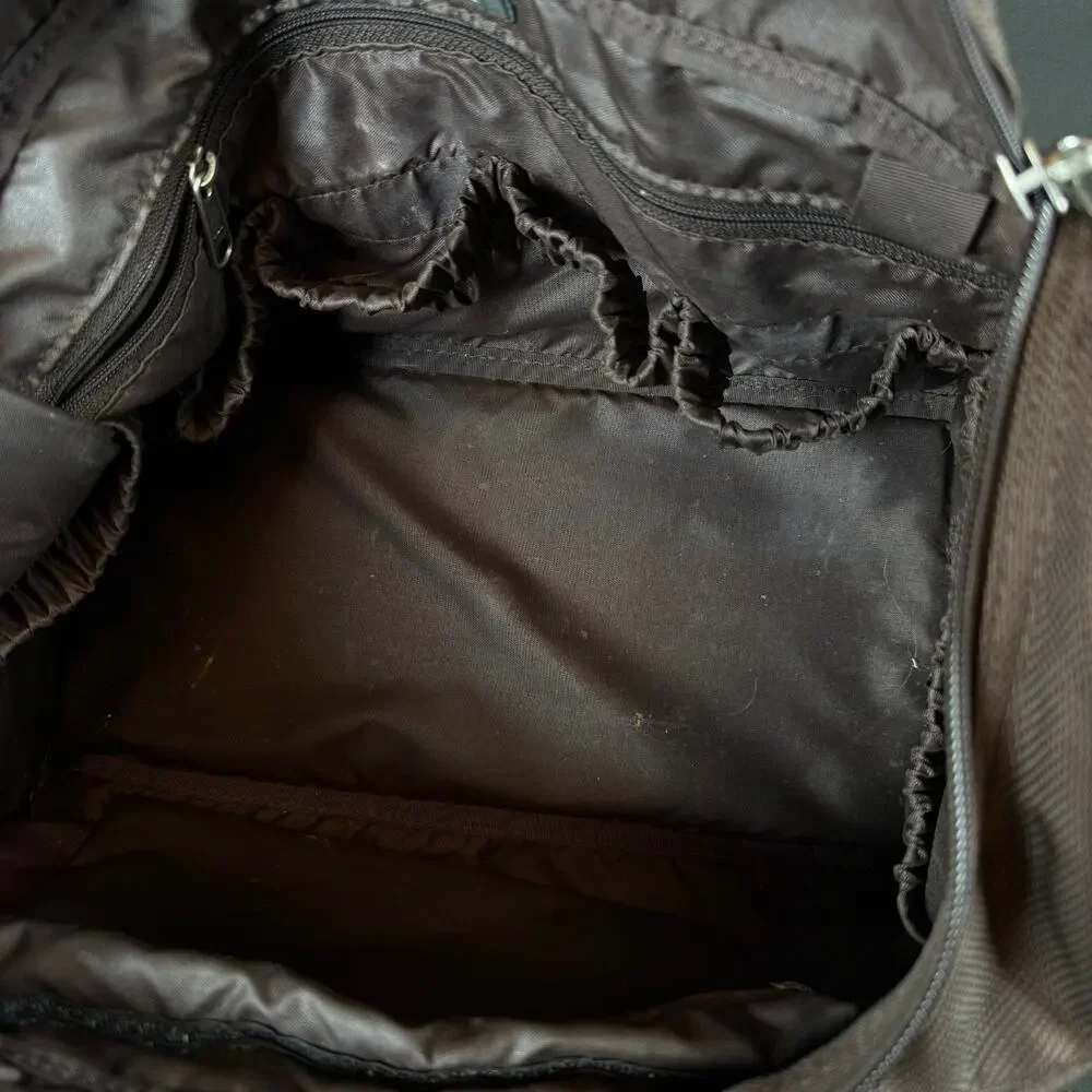 Tumi Duffle Travel bag Nylon Brown Unisex vintage Made in USA